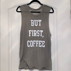 But First, Coffee Workout Tank Top